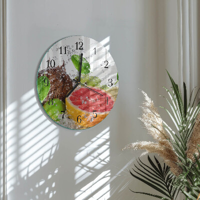 Orologio rotondo Frutta