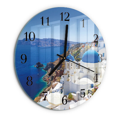Orologio rotondo Santorini