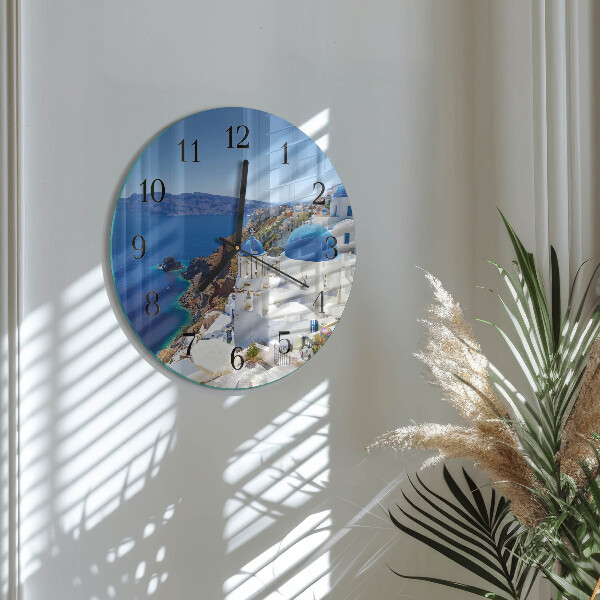 Orologio rotondo Santorini