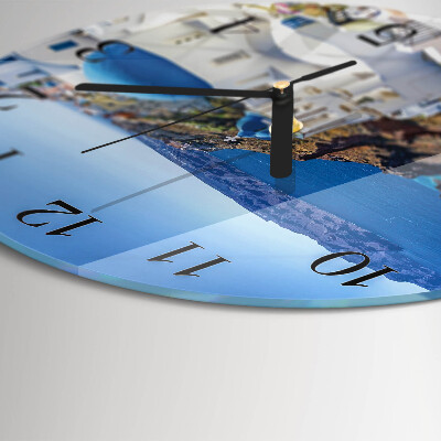 Orologio rotondo Santorini