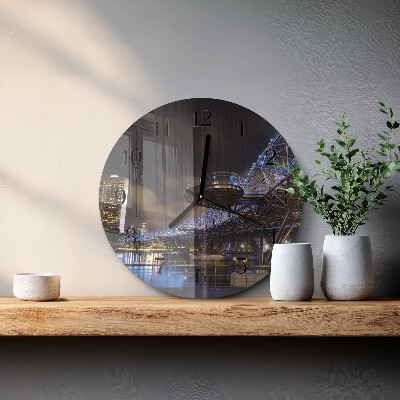 Orologio rotondo Notte
