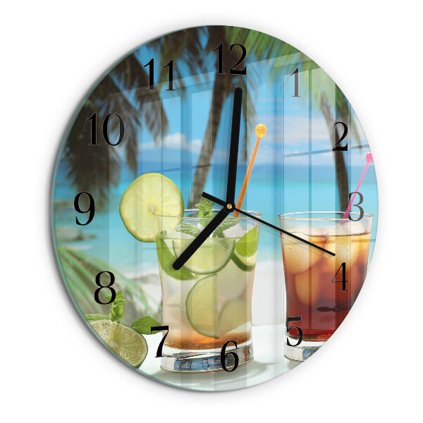 Orologio rotondo Cocktail