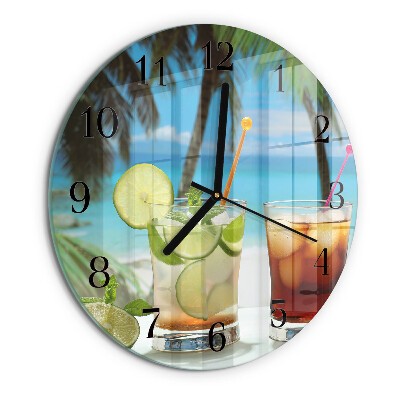 Orologio rotondo Cocktail