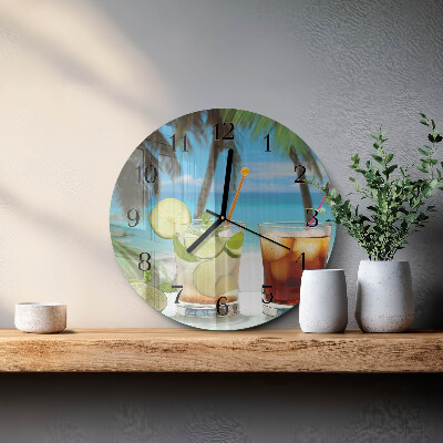 Orologio rotondo Cocktail
