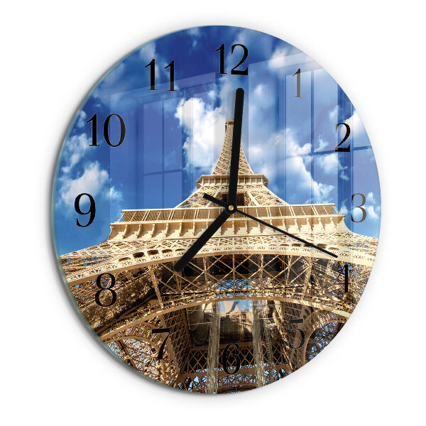 Orologio rotondo Torre Eiffel