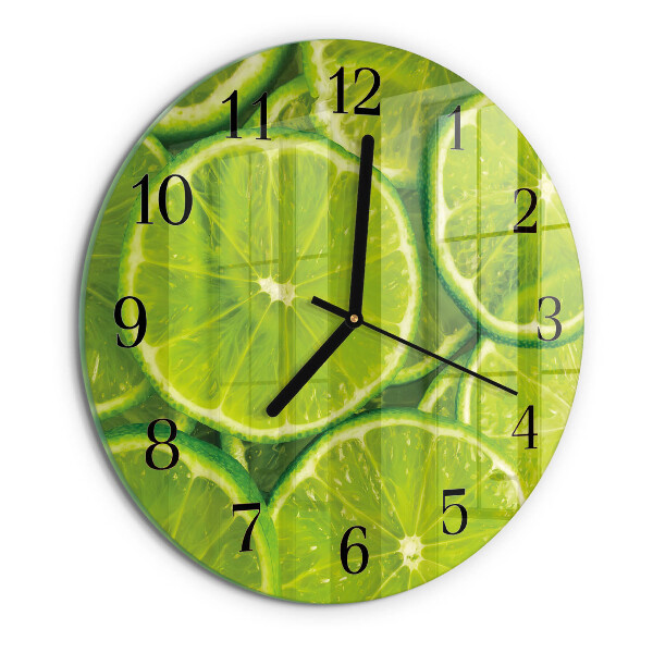 Orologio rotondo Carbonato di calcio