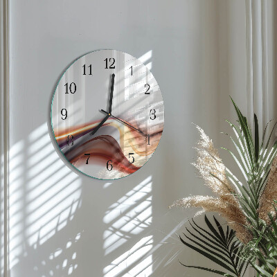 Orologio rotondo Astrazione