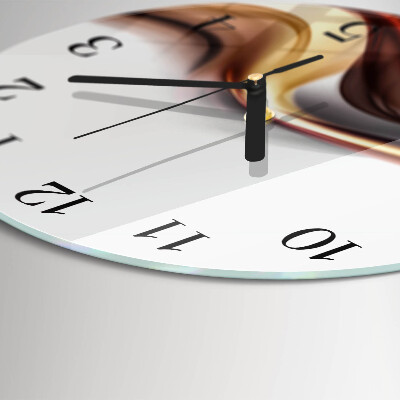 Orologio rotondo Astrazione