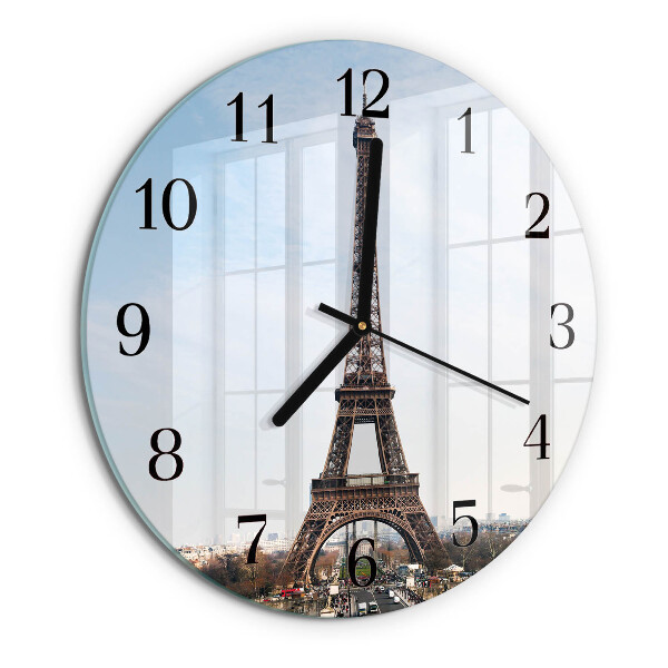 Orologio rotondo Torre Eiffel