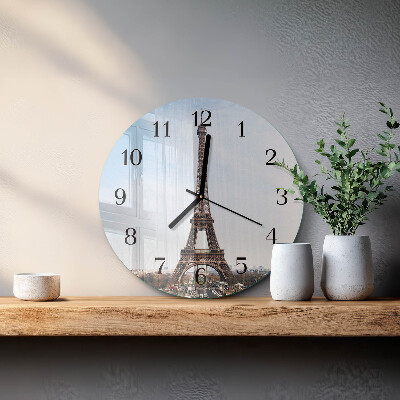 Orologio rotondo Torre Eiffel