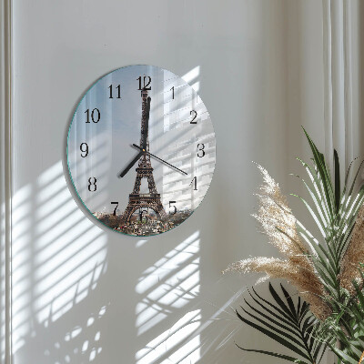 Orologio rotondo Torre Eiffel