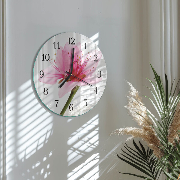 Orologio rotondo Fiore