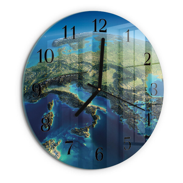 Orologio rotondo Terra