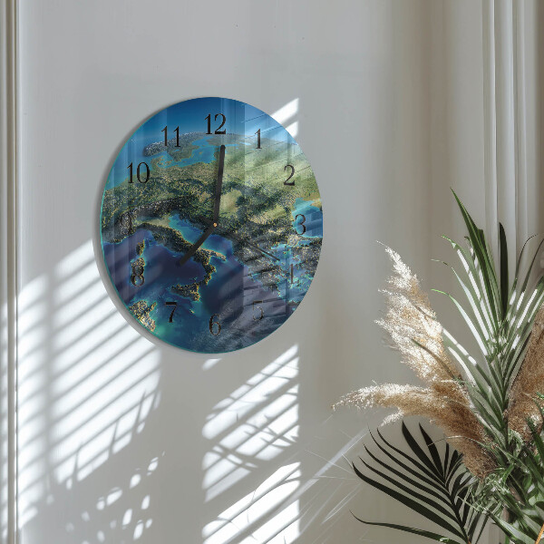 Orologio rotondo Terra