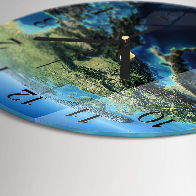 Orologio rotondo Terra