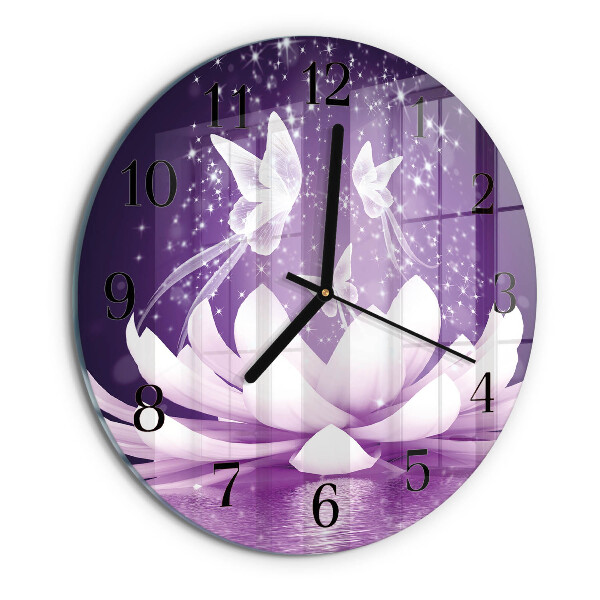 Orologio rotondo Fiore