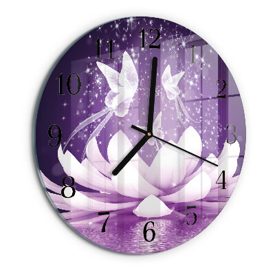 Orologio rotondo Fiore