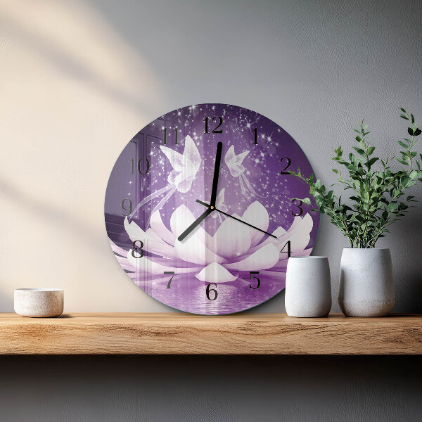 Orologio rotondo Fiore