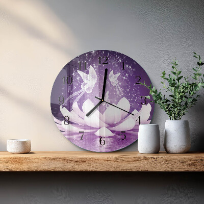 Orologio rotondo Fiore