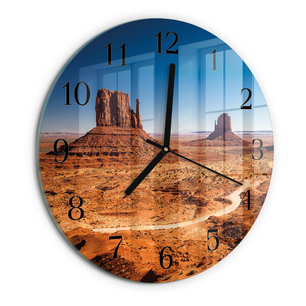 Orologio rotondo Deserto
