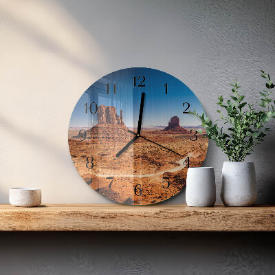 Orologio rotondo Deserto