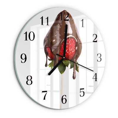 Orologio rotondo Cioccolato