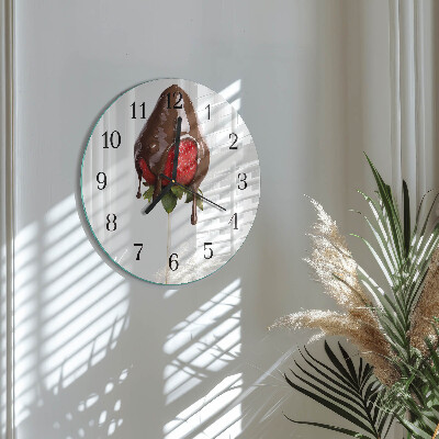 Orologio rotondo Cioccolato