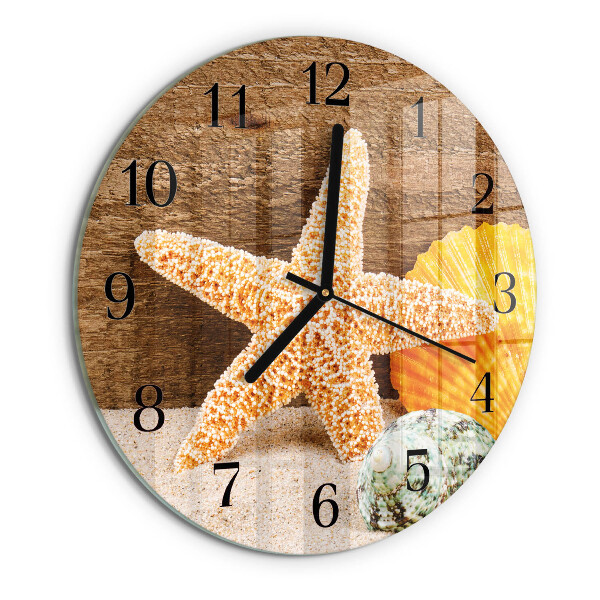 Orologio rotondo Stella marina