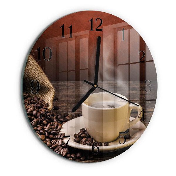 Orologio rotondo Caffè
