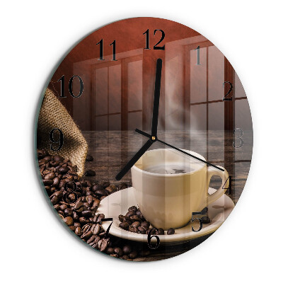 Orologio rotondo Caffè