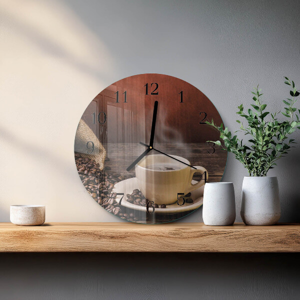 Orologio rotondo Caffè