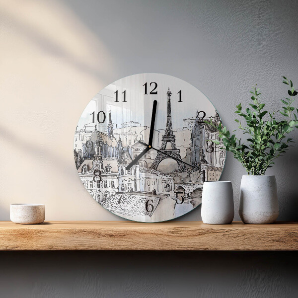 Orologio rotondo Monumenti