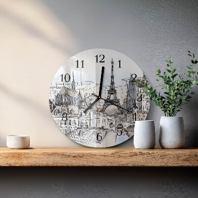 Orologio rotondo Monumenti