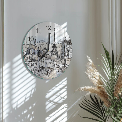 Orologio rotondo Monumenti