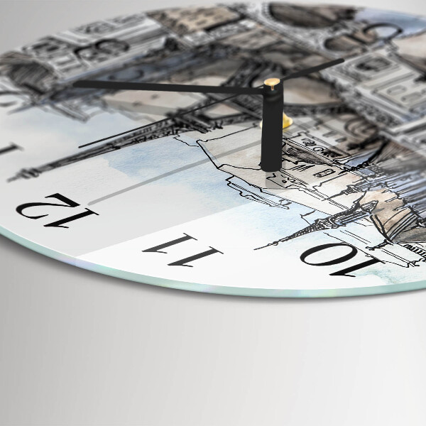 Orologio rotondo Monumenti