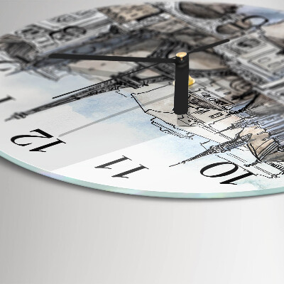 Orologio rotondo Monumenti