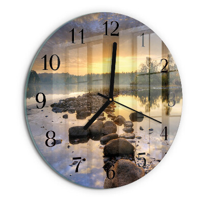 Orologio rotondo Lago Natura