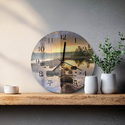 Orologio rotondo Lago Natura