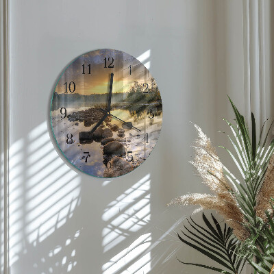 Orologio rotondo Lago Natura