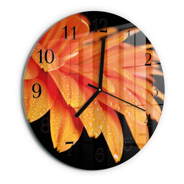 Orologio rotondo Gerbera