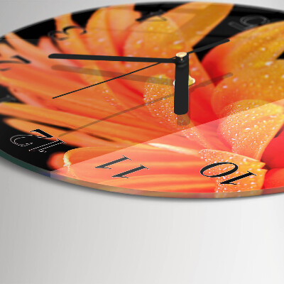 Orologio rotondo Gerbera
