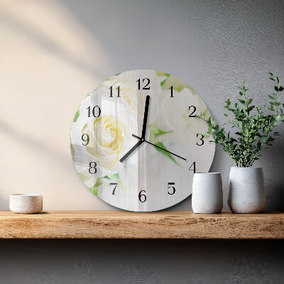 Orologio rotondo Rose
