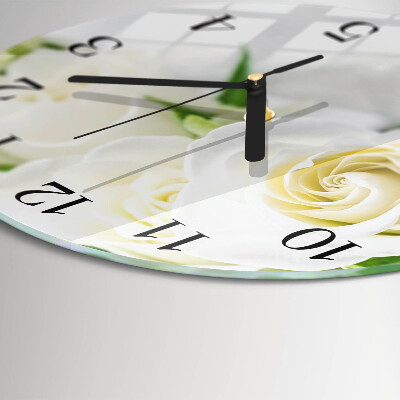 Orologio rotondo Rose