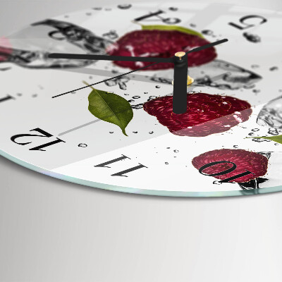 Orologio rotondo Lamponi