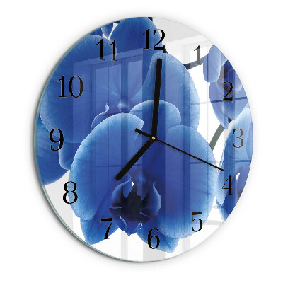 Orologio rotondo Orchidea