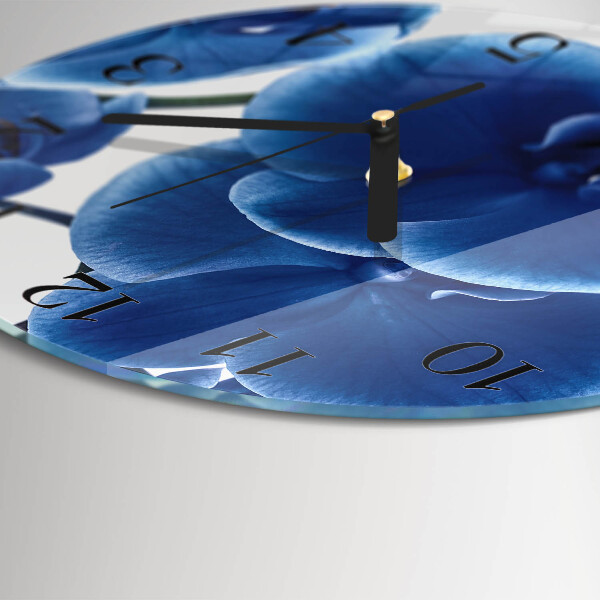 Orologio rotondo Orchidea