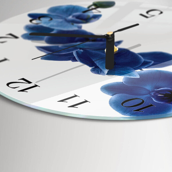 Orologio rotondo Orchidea