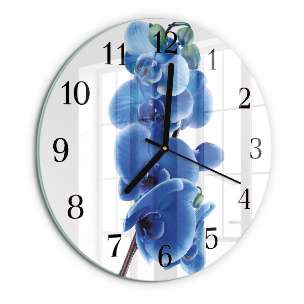 Orologio rotondo Orchidea