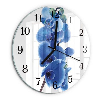 Orologio rotondo Orchidea