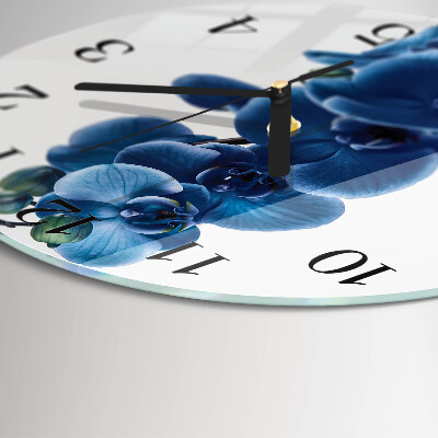 Orologio rotondo Orchidea